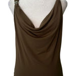 NA-KD  brown cowlneck off the shoulder top size S Photo 0