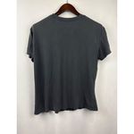 The Rolling Stones Women’s Medium Dark Grey Short Sleeve Shirt with Logo on Fron Photo 2