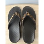 Vionic Shoes Womens Sz 9 Leopard Flip Flop Sandals Orthotic Comfort Arch Support Photo 2
