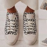 Free People Candice Cooper Kaleidoscope Court Sneakers Sandy Black SZ 38 $248 Photo 1