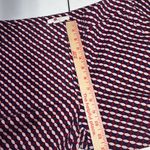 Boden Hampshire Red Geometricā Print Ponte Knit Ankle Crop Pants Teacher Spring Size 8 Photo 4