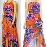 Bisou Bisou  Michele Bohbot Hi-Lo Maxi Long DRESS Photo 1