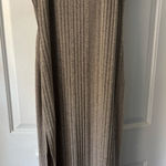 Long Knit Dress Tan Size L Photo 0