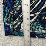 Chico's ‎ Travelers Slinky Abstract Floral Top Art To Wear Career Office Women 0 S Photo 5