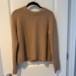 Quince Mongolian Cashmere Fisherman Crewneck Sweater | S Photo 1