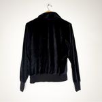 Polo Ralph Lauren Quarter Zip Pullover Black Velour Size Small Photo 2