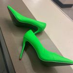 Cape Robbin Stilettos Elegant Green Stiletto Heels 10 M Like NEW Photo 5