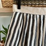 Loft  100% Linen Knee Length Stripe A-line Skirt w/Pockets, 2 Photo 2