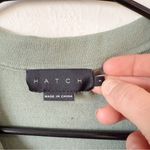 Hatch Erin Polo Sweater Dress Sz L Green Photo 3