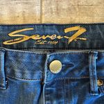 Seven7 Dark Blue Women's high rise denim leggings Photo 1
