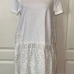 Kate Spade BROOME STREET WHITE EYELET TEE SHIRT DRESS Photo 0