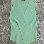 Cyrus  NWOT Ribbed Crossover Top Photo 0