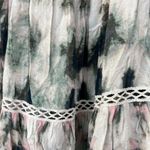 Haute Hippie  Tribe Tie Dye Boho Flowy Peasant Blouse Size Small Photo 1