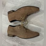 Johnston & Murphy Women's Tan Suede Leather Lace-up Shoe Size 9 Photo 3