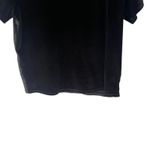 Hudson Size XS Black Velvet Fairy Grunge Whimsygoth Short Sleeve Shirt Photo 2