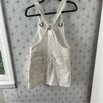 Rebecca Minkoff  White Overall Denim Dress Photo 3