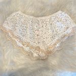 Victoria's Secret NWT  XS White Ivory Lace Sleep Shorts Photo 3