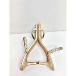 Zigi Soho ‎ Sandals Womens Size 8.5 Gold Embellished Slip On Heels Photo 7