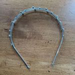 Silver Crystal Rhinestone Prom Style Headband Headpiece Photo 0