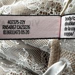 Victoria's Secret  Wicked Balconette Lace Slip Dress Mini Boned Underwire White M Photo 4