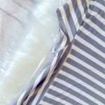 SO  Women's Casual Plain Simple T-Shirt Loose Striped Dress Size Small Photo 4