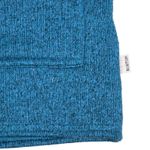 Burton Durable Goods Teal Heathered Fleece Full Zip Hoodie Jacket Women's M Photo 5