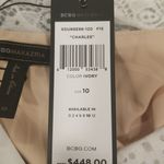 BCBGMAXAZRIA 💕💕 Charlee Asymmetrical Tiered Lace Dress ~ Ivory 10 NWT Photo 10