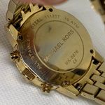 Michael Kors  Women MK5676 date Chronograph Gold Tone Quartz 37mm 7” running Photo 3