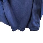 Marina Navy Blue Lace Collar Cutout Center Ruched Bodycon Midi Dress Size 10 Photo 4