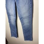 Mother The Mid Rise Dazzler Ankle Fray in Riding the Cliffside Sz 25 Blue Photo 3