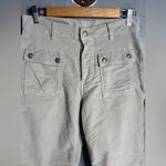 Free People  KYO OCEAN PEARL UTILITY CARGO INSPIRED PANT SIZE 2 Photo 2