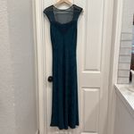 Victoria's Secret Victoria Secret Gold label floral jacquard Maxi slip square neck Photo 7