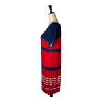 Jason Wu Target Dress Small Red Blue Striped Mesh Detail Jersey Knit Mini Preppy Photo 6