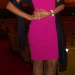 DKNY  Fuchsia Mini Dress Photo 0