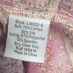 Johnny Was NWT Women’s  Bertha Floral Flowy color block Lightweight 2-piece XS Photo 8