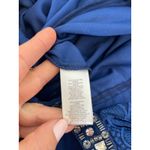 Alex Evenings NWT  Bridesmaid Dress Navy Blue Jeweled Embroidered Size 16 Photo 10