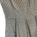 Eliza J Cream Print Embroidered Sleeveless Fit & Flare Formal Dress Women Sz 2P Photo 4