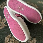 Kate Spade White and Burgundy Women's Sneakers size 10B Photo 4