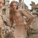 Ulla Johnson NWT | Juliana Coat Wool Cashmere Silk Blend Yarrow Print Si… Photo 15