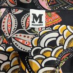 Missoni Blouse Women’s Large Silk Fall Black Floral Boho Flowy Made in Italy Photo 10