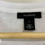 Halogen Women’s Bath Wine Book Me Graphic Short Sleeve Tee White Size Large NWT Photo 2