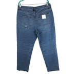 Vigoss  Womens Jeans Billie 90s Distressed Straight Leg Medium Wash 31 Photo 1