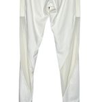 Aerie  Leggings Womens Medium‎ White Mesh Offline Goals 7/8 Hi Rise Athleisure Photo 4