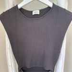 Wilfred Aritzia  Cutout Knit Mini Dress Size Small Photo 2