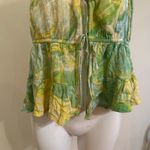 American Eagle  Y2K Tie Front Baby Doll Top sz XL Photo 9