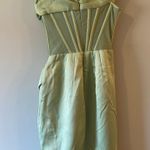 House Of CB NWT Lulu Corset One-Shoulder Satin Midi Dress Photo 13