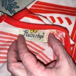 Darling Vintage 1960s/70s Flutterby Polyester Dress! Orange Size 16 Photo 5