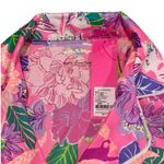 Lilly Pulitzer NWT! Teagan PJ Woven Top in Pink Isle - Size Small Photo 4