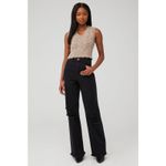 Show Me Your Mumu 90s Straight Jeans Black Denim 25 NWT Photo 2