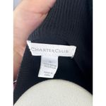 Charter Club Black Turtleneck Sweater Small Rayon & Nylon Womens Photo 3